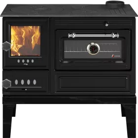 Tűzhely 5020-U AURA M, 9,6kW, jobb, fekete, 825x500x770