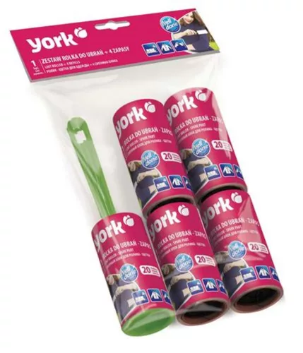 York szösz- és szőrtelenítő henger – 1 db + 4 pótfej