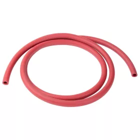   Bortömlő, 12/8 mm, 150 cm, teljesen gumírozott, piros, élelmiszeripari