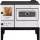 Tűzhely 6020-U AURA L, 9kW, jobb, fehér, 900x560x770mm