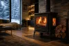 Kályha 900 Nova, 9kW, fekete, 710x460x735mm