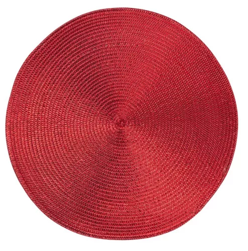 MagicHome tányéralátét – Ø 38 cm, piros