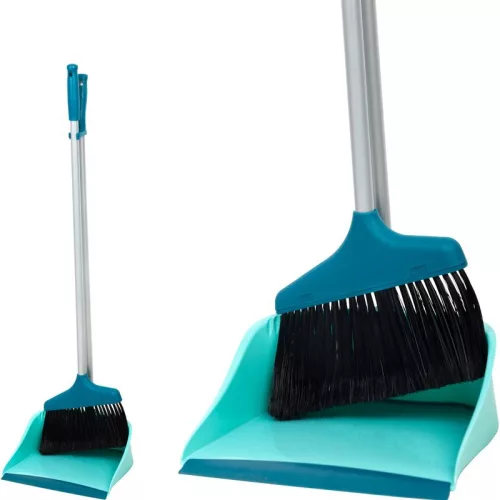 Leifheit 41404 takarítókészlet, seprű és lapát – 90 cm