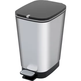   KIS Chic Bin M Steel pedálos szemetes – 25 liter, 40,5 × 26,5 × 45 cm