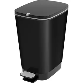   KIS Chic Bin M pedálos szemetes – 25 liter, 40,5 × 26,5 × 45 cm, matt fekete