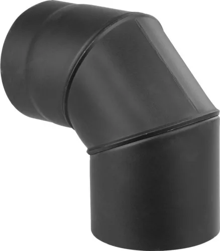 Könyök HS.EX 090/200/2,0 mm, állítható szögű, füstcső, kéménykönyök füstcsövek összekötéséhez