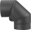 Könyök HS.EX 090/160/2 mm, állítható szögű, füstcső, kéménykönyök füstcsövek összekötéséhez