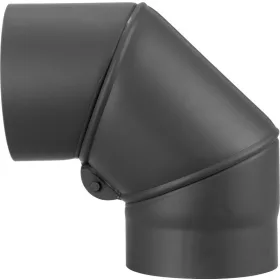   Könyök HS.EX 090/160/2 mm, állítható szögű, füstcső, kéménykönyök füstcsövek összekötéséhez