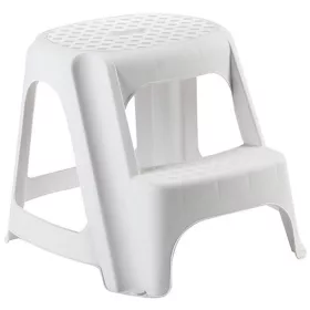   Műanyag fellépő – 2 fokos, 40 cm, 150 kg teherbírás, fehér