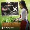 Strend Pro Garden, Fa magaságyás alsó polccal, lábakkal, 89x33x76 cm