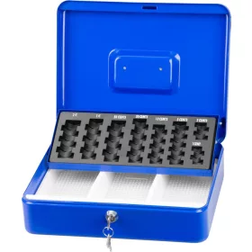 CashBox pénzkazetta kulcsos zárral – 300 × 240 × 90 mm