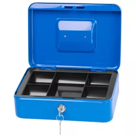 CashBox pénzkazetta zárral – 250 × 180 × 90 mm