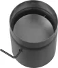 HS K0250/130/1,5 mm füstcső, csappantyúval, rövid húzókarral