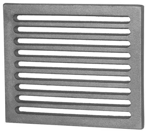 Öntöttvas rács, 255x210x15 mm, tűzhelyhez és kályhához