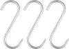 MagicHome rozsdamentes acél húshorog készlet – 3 db, 10 × 7,8 cm, Ø 5 mm