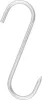 MagicHome rozsdamentes acél húshorog készlet – 3 db, 12 × 7,5 cm, Ø 5 mm