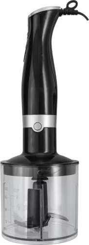 Zeno MagicHome botmixer, 350 W, 230V, fekete, tartozékokkal