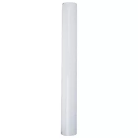 Smalt füstcső 1000 mm, fehér, zománcozott, 120 mm