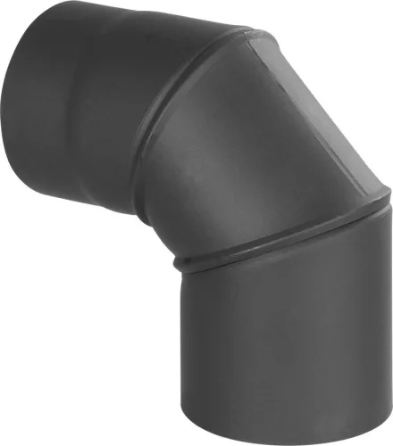 HS.EX füstcső könyök, 90/130/1,5 mm, állítható szögű
