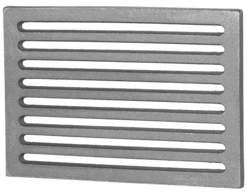 Öntöttvas rács, 330x230x15 mm, tűzhelyhez és kályhához