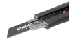 Kés Strend Pro Premium FD782, BlackMatt, SoftTouch, 18 mm, tördelhető pengéjű