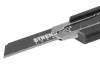 Kés Strend Pro Premium FD706, BlackMatt, SoftTouch, 9 mm, tördelhető pengéjű