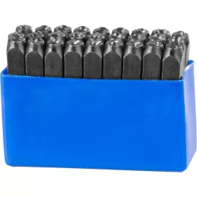   Beütőkészlet ábécé HR59106, betűmagasság 6 mm, betű, 27 db