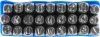 Beütőkészlet ábécé HR59106, betűmagasság 6 mm, betű, 27 db