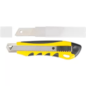   Kés Strend Pro UK888+1A, 18 mm, tördelhető pengéjű, + 10 db penge