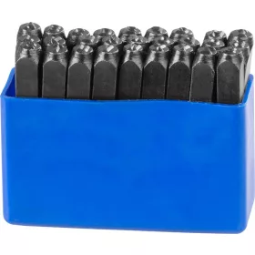   Beütőkészlet ábécé HR59105, betűmagasság 5 mm, betű, 27 db