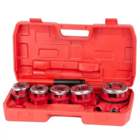   Menetvágó készlet Strend Pro PP3304.T062, 3/8" - 1 1/4", menetvágáshoz, 5 részes