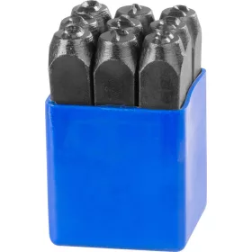   Beütőkészlet számok HR59208, számjegy magasság 10 mm, 123, 9 db