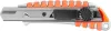 Kés Strend Pro UKX-867-8, 18 mm, tördelhető pengéjű, kerékkel, horog penge, alu/műanyag