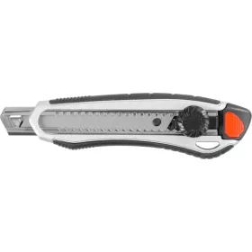   Kés Strend Pro UKX-8100-2, 18 mm, tördelhető pengéjű, kerékkel, alu/műanyag