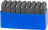 Beütőkészlet ábécé HR59107, betűmagasság 10 mm, betű, 27 db