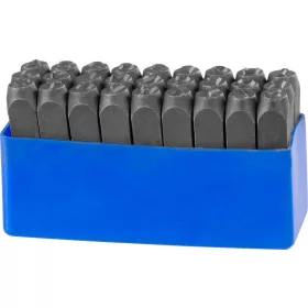   Beütőkészlet ábécé HR59107, betűmagasság 10 mm, betű, 27 db
