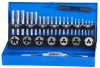 Menetfúró és menetmetsző készlet Strend Pro SX1033, HSS, 33 részes, M3-M12