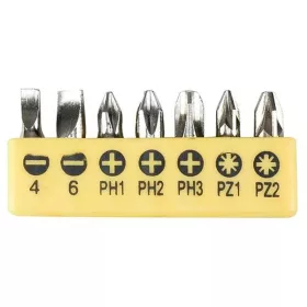   Bit készlet Strend Pro YF40515, 7 részes, S2, PLO 4-6, PH 1-2-3, PZ 1-2