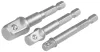 Adapter készlet Strend Pro, fúróhoz, 1/4", 3/8", 1/2"