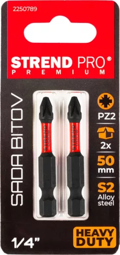 Strend Pro Premium Torx Bit, PZ 2, csomag 2 db