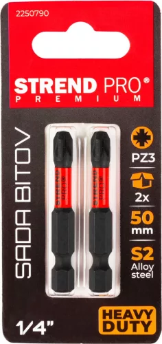 Strend Pro Premium Torx Bit, PZ 3, csomag 2 db