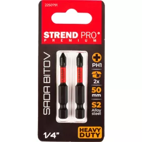 Strend Pro Premium Torx Bit Phillips, PH 1, csomag 2 db