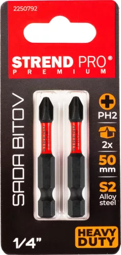 Strend Pro Premium Torx Bit, PH 2, csomag 2 db