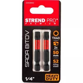 Strend Pro Premium Torx Bit, T 40, csomag 2 db