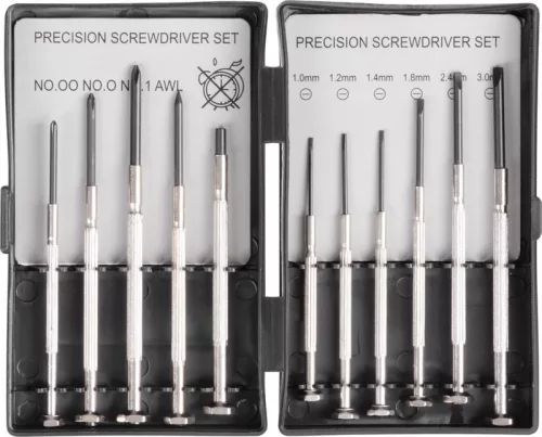 Órás csavarhúzó készlet Strend Pro SD5011, 11 részes, mini