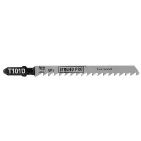   Fűrészlap Strend Pro T101D, szúrófűrészhez, 100 mm, 6 fog, fához, csomag 5 db