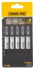 Fűrészlap Strend Pro T118A, szúrófűrészhez, 77 mm, 21 fog, fémhez, csomag 5 db