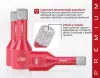 Lyukfúró készlet Strend Pro Premium DCB11S2, 6-8-10-12 mm, M14, gyémánt, koronafúrók, professzionáli