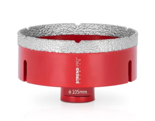 Koronafúró Strend Pro Premium DCB11, 105 mm, M14, koronafúró, gyémánt, professzionális