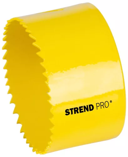 Lyukfúró Strend Pro BHS44, 76 mm, M3 Bi-metal, fém lyukfúró, fűrész típusú